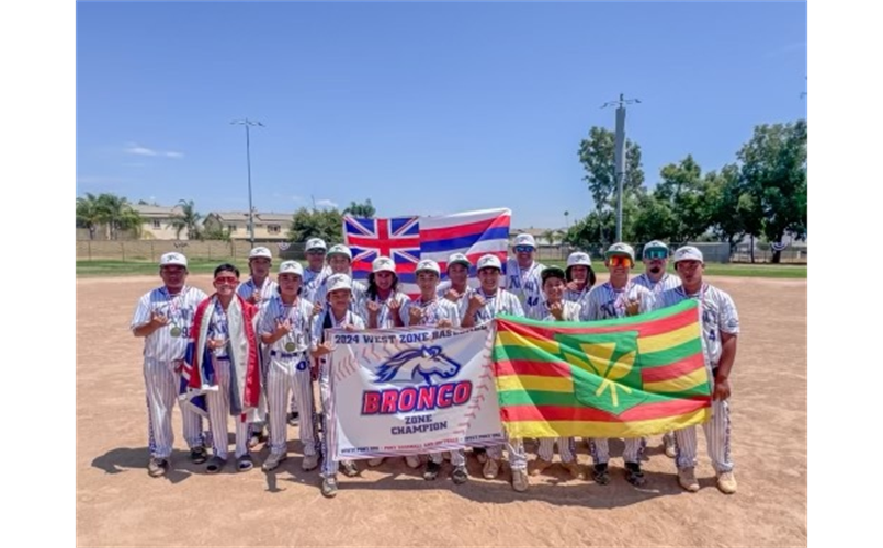 2024 West Zone Champions - Lihue Bronco Allstars