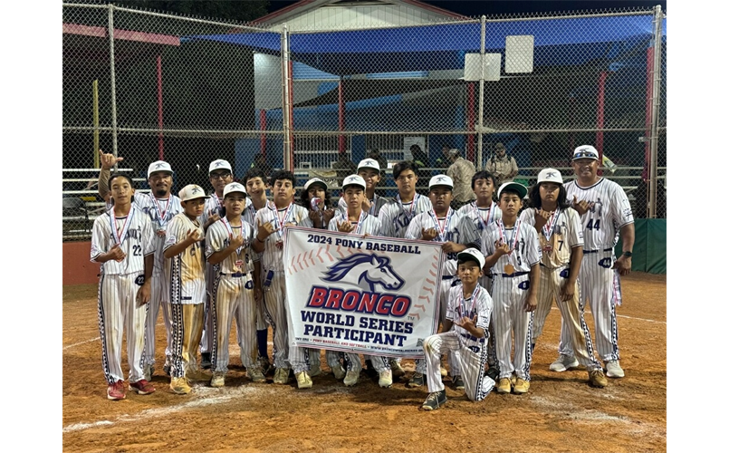 Lihue Kauai at the 2024 Bronco World Series